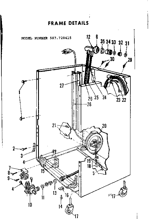 Frame details