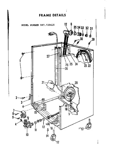Frame details