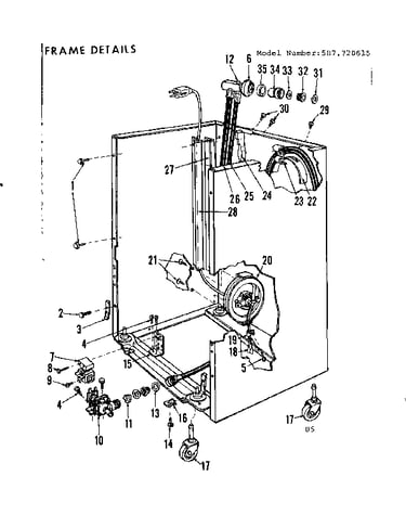 Frame details