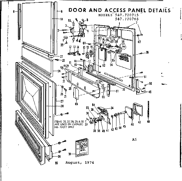Door and access panel details
