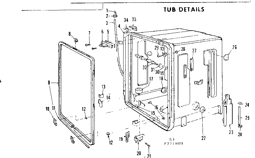 Tub details