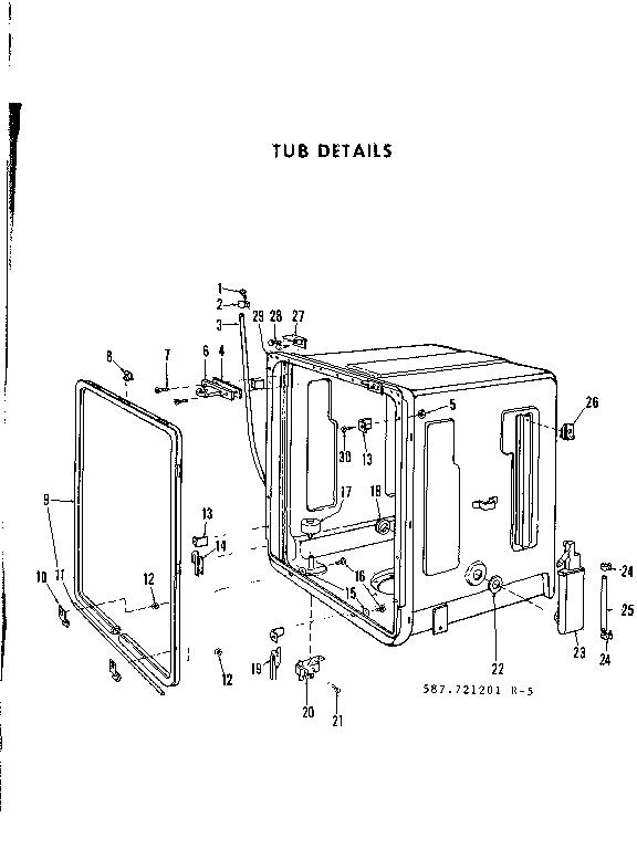 Tub details