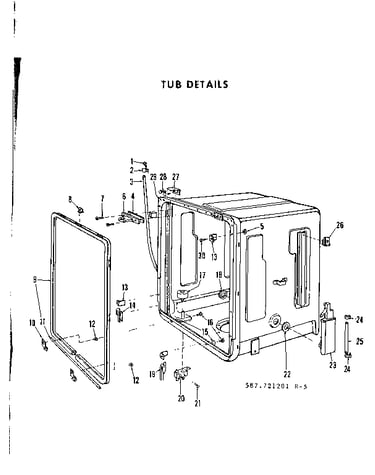 Tub details