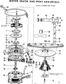 Motor, heater & spray arm details