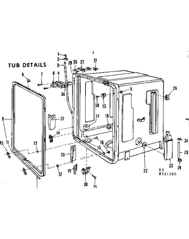 Tub details