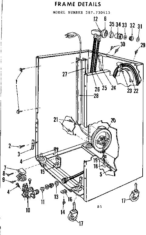 Frame details