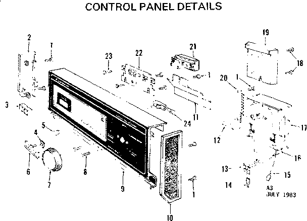 Control panel details