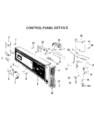 Control panel details