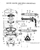 Motor heater and spray arm details