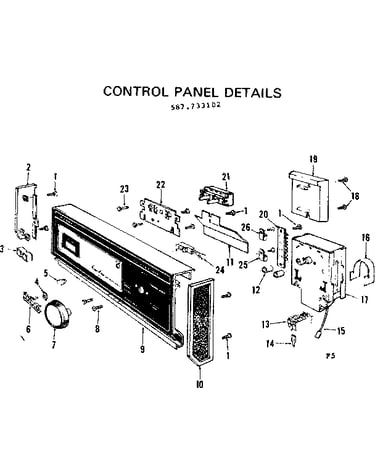 Control panel detail