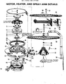 Motor heater & spray arm details