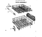 Kenmore 587737500 rack assembly diagram