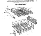 Kenmore 587735800 rack assemblies diagram