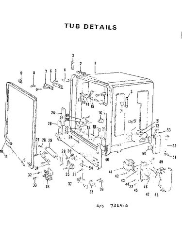 Tub details