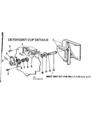 Detergent cup details