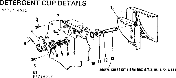 DETERGENT CUP DETAILS