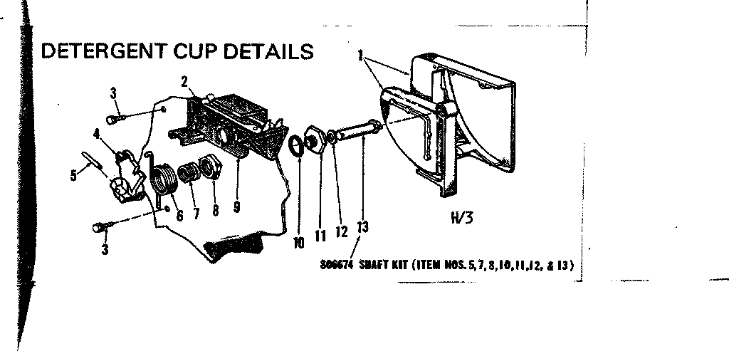 DETERGENT CUP DETAILS