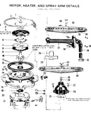Motor heater and spray arm details