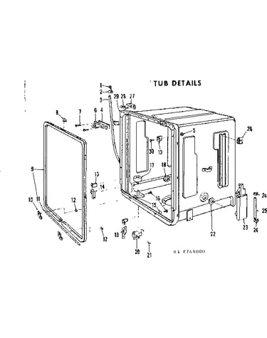 Tub details