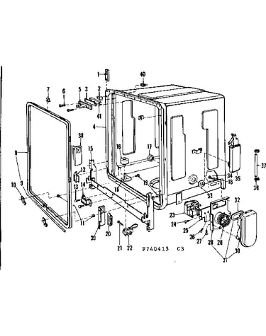 Tub details
