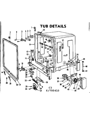 Tub details