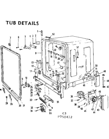 Tub details