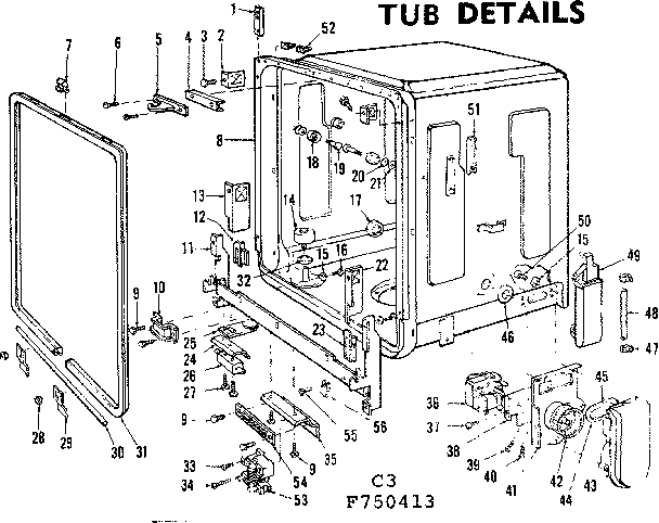 Tub details