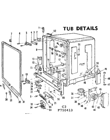 Tub details
