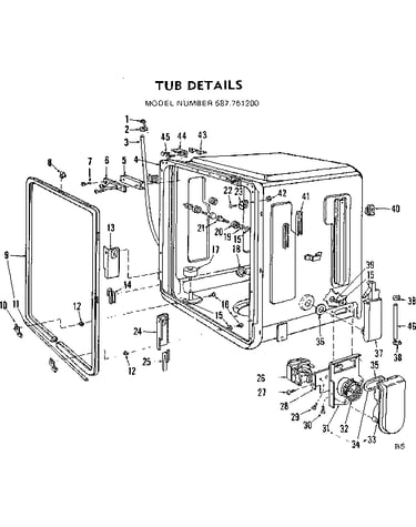 Tub details