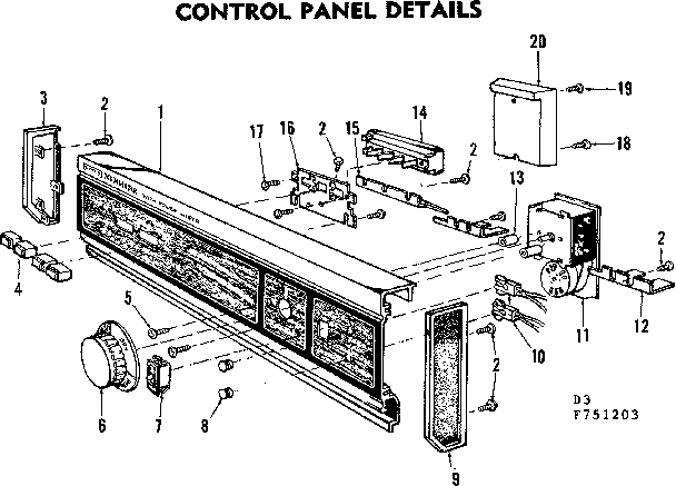 Control panel details