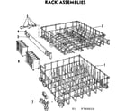 Kenmore 587760000 rack assemblies diagram