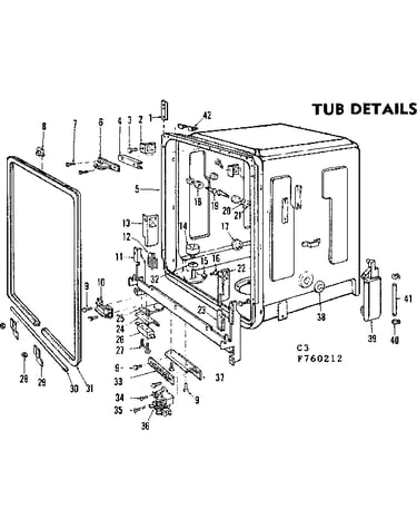 Tub details