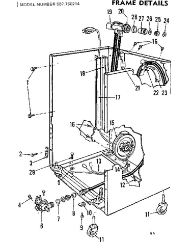 Frame details