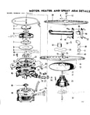 Motor, heater and spray arm details