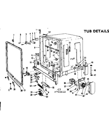 Tub details