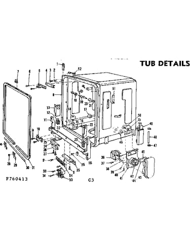 Tub details