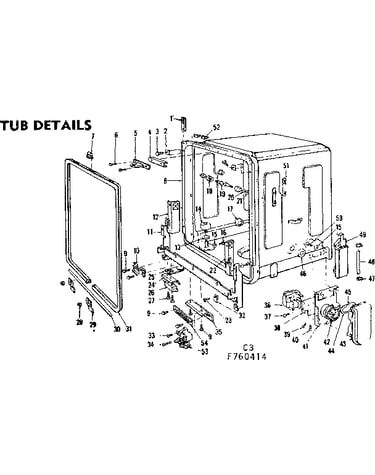 Tub details