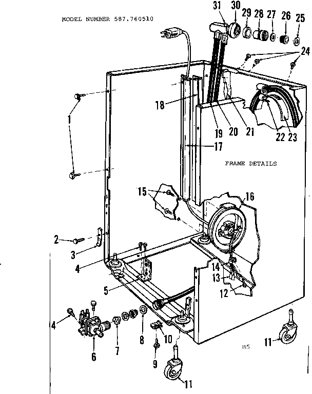 Frame details