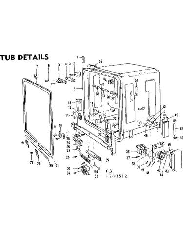 Tub details