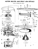 Motor, heater & spray arm details