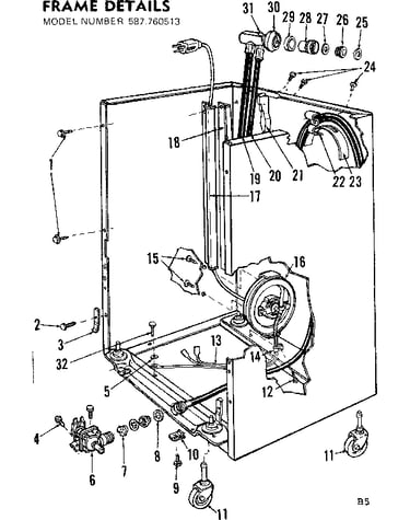 Frame details