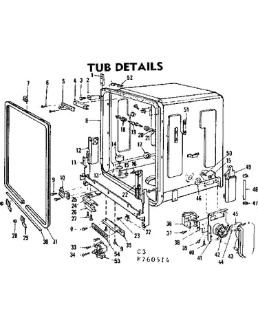 Tub details