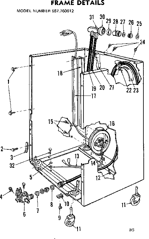 Frame details