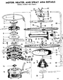 Motor, heater & spray arm details