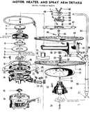 Motor, heater and spray arm details