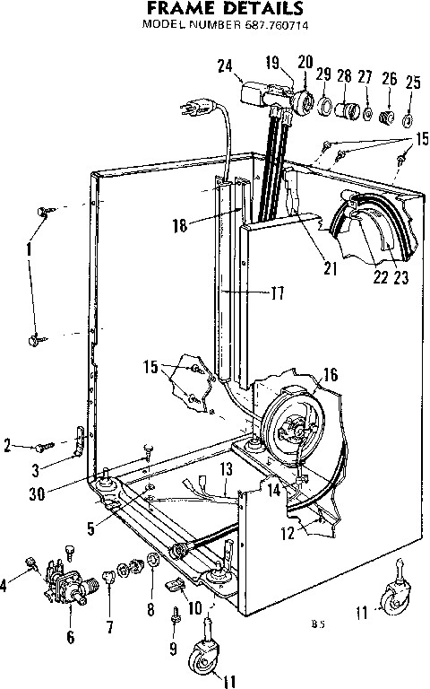 Frame details