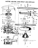 Motor, heater and spray arm details