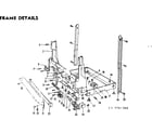 Kenmore 587761300 frame assembly diagram