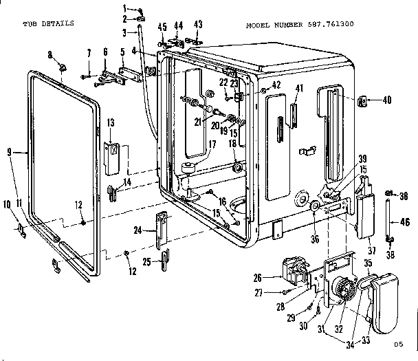 TUB DETAILS