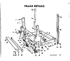 Kenmore 587761400 frame assembly diagram